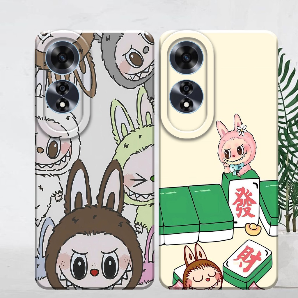 Softcase สําหรับ Oppo A60 4G A18 A3 PRO RENO 11 5G RENO 10 PRO RENO 8T RENO 7 RENO 5F RENO 4 PRO REN