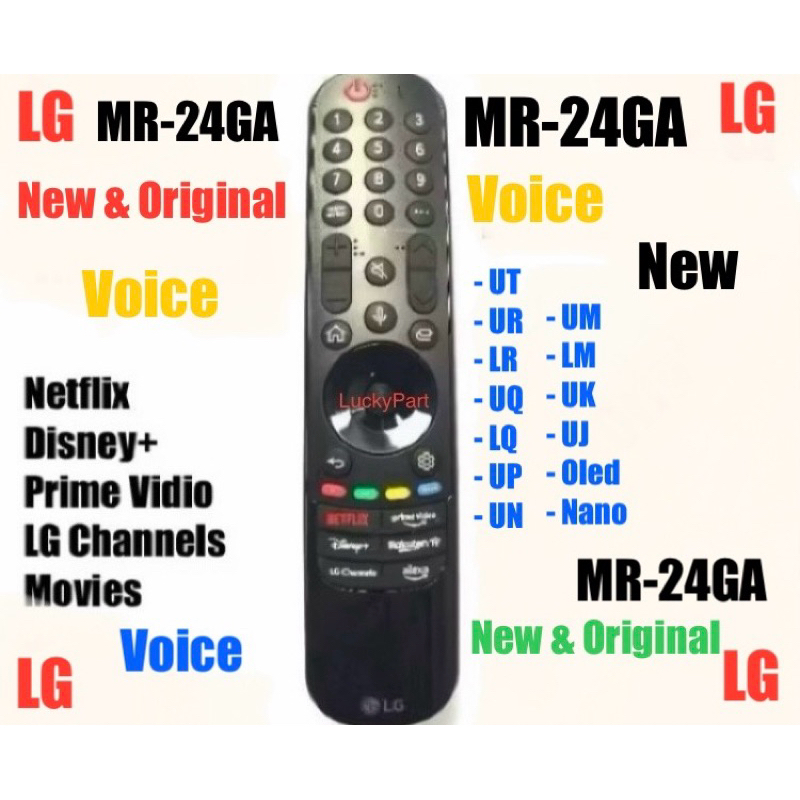 Original LG MR24GA Magic Remote - Original LG MR24GA Smart Remote - Original LG MR24GA Magic TV Remo