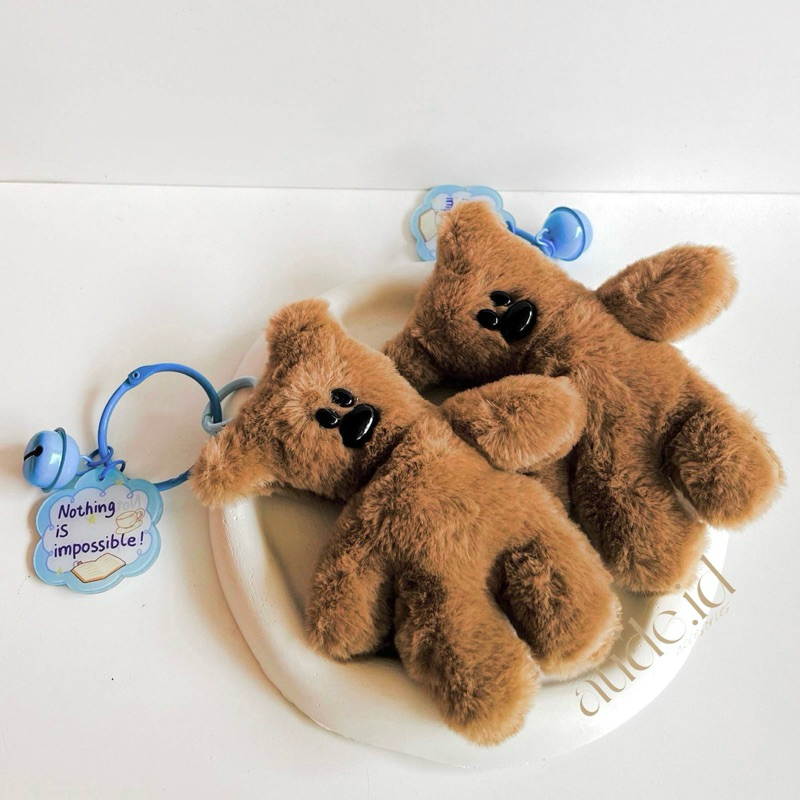 GANTUNGAN AUDE - พวงกุญแจ Mr Bean Teddy | ไม้แขวน MrBean | มิสเตอร์บีน ที่แขวนตุ๊กตา | มิสเตอร์บีน เ