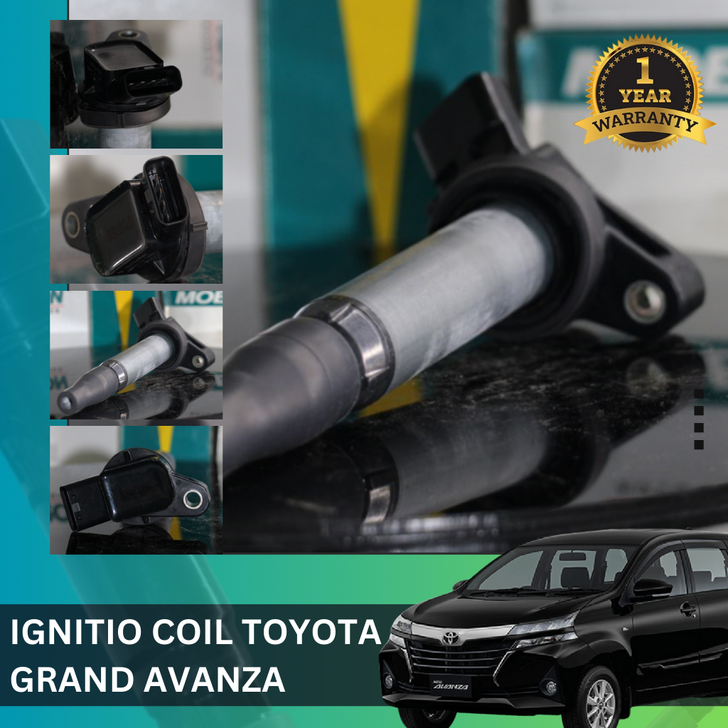 IGNITION COIL SPARK PLUG INJ COIL TOY.GRAND AVANZA MOBILETRON 9004A-19002 JK099700-2580