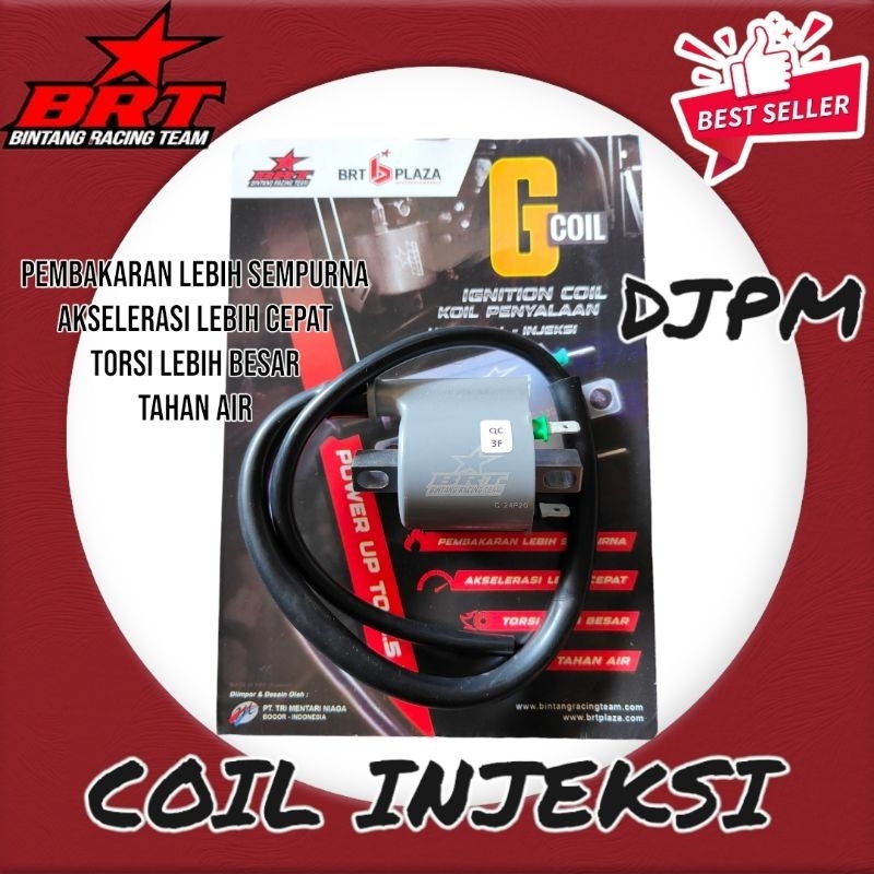 คอยล์จุดระเบิดสําหรับฉีดรถจักรยานยนต์คาร์บูเรเตอร์หัวเทียน BRT IRIDIUM CR7HIX CPR9EAIX DPR8EIX LMAR8