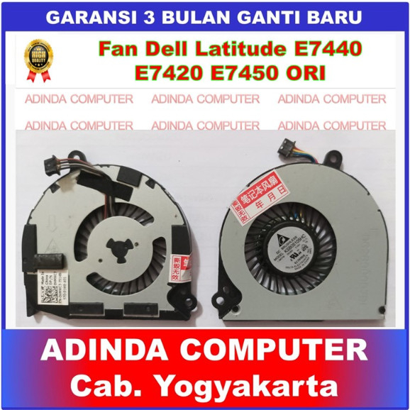 พัดลม Dell Latitude E7440 7440 E7420 E7450 ORI