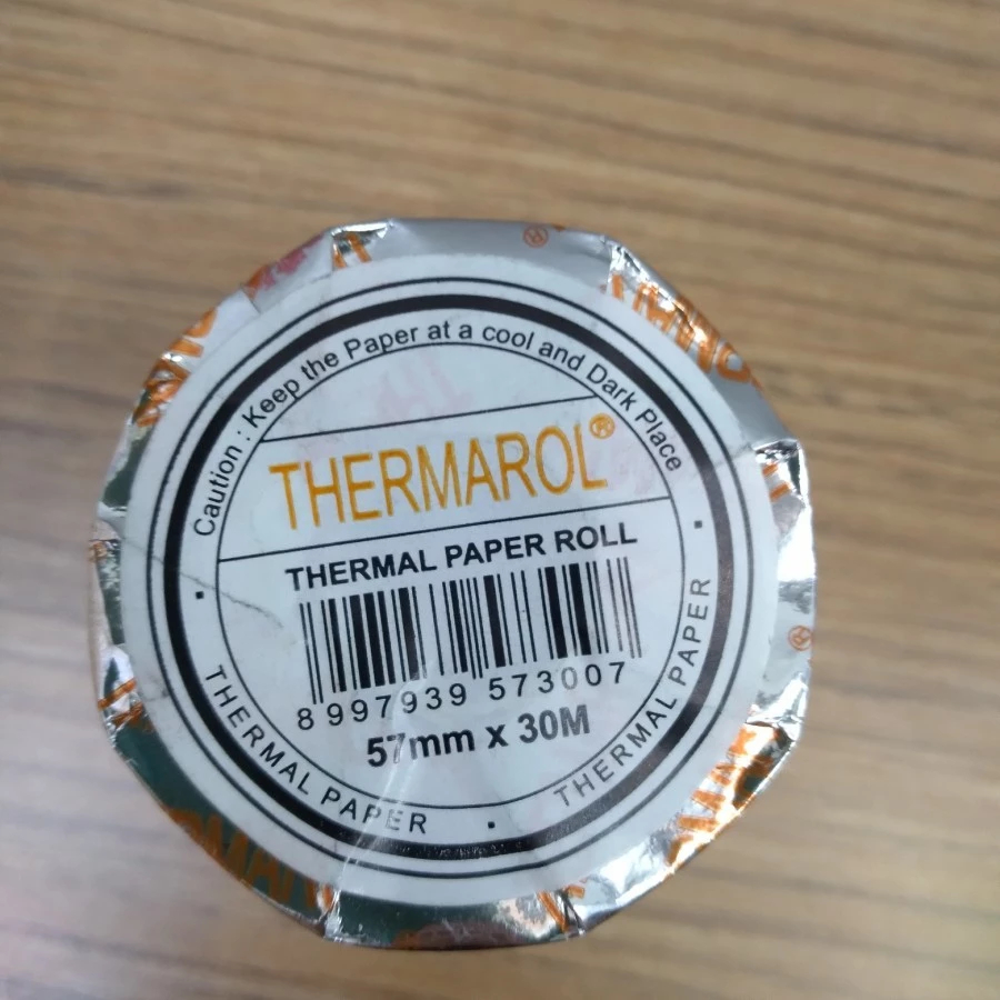 กระดาษความร้อน - Thermarol - 57mm x 30Meter (Core 1/2") ^^