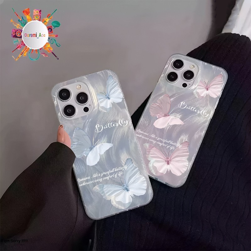 SOFTCASE CASING CLARITY SWIRL BRUSH CUSTOM BUTTERFLY สําหรับ 8 8 + 11 12 13 ร้อน 12 30i 40 Y12 Y12S 