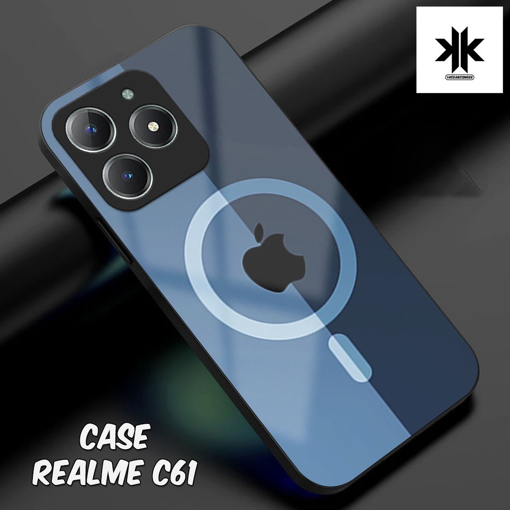 เคส HP KK68 Realme C61 - เคสโทรศัพท์ Realme C61 - Glass Softcase - Glossy Hardcase - เคสโทรศัพท์ - P