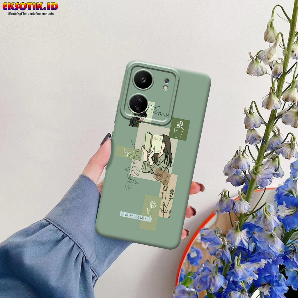 เคส Xiaomi Poco C65 - เคส Xiaomi Poco C65 - เคสแฟชั่น - Xiaomi Poco C65 Silicone - Cool and Cute Mot