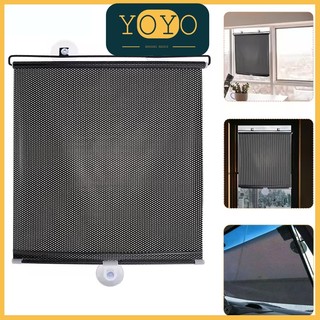 Perlindungan Panas Matahari dari Jendala Mobil atau Rumah / Sunshield Roll Pelindung Panas Dashboard Kaca Tirai Gulung / Tirai Rolling Jendela Matarhari Plato