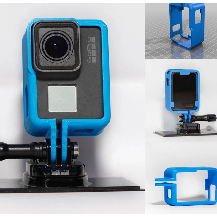 กรอบยึดแนวตั้ง Gopro Hero 5 Gopro 6 Gopro 7.9 10 11 อุปกรณ์เสริม