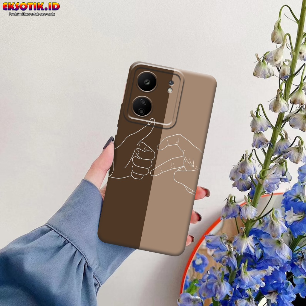 เคส Xiaomi Poco C65 - เคส Xiaomi Poco C65 - เคสแฟชั่น - Xiaomi Poco C65 Silicone - Cool and Cute Mot