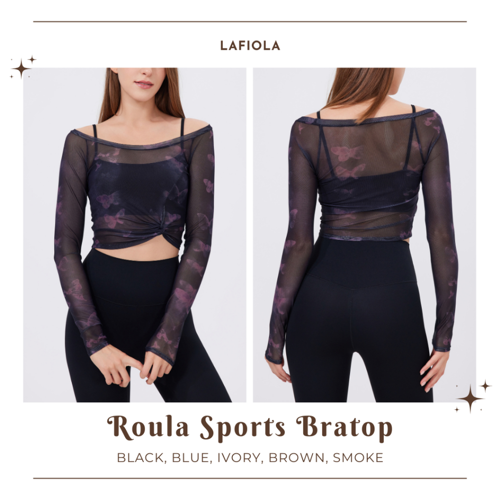 ROULA SPORTS BRATOP โยคะออกกําลังกายยิมพิลาทิส