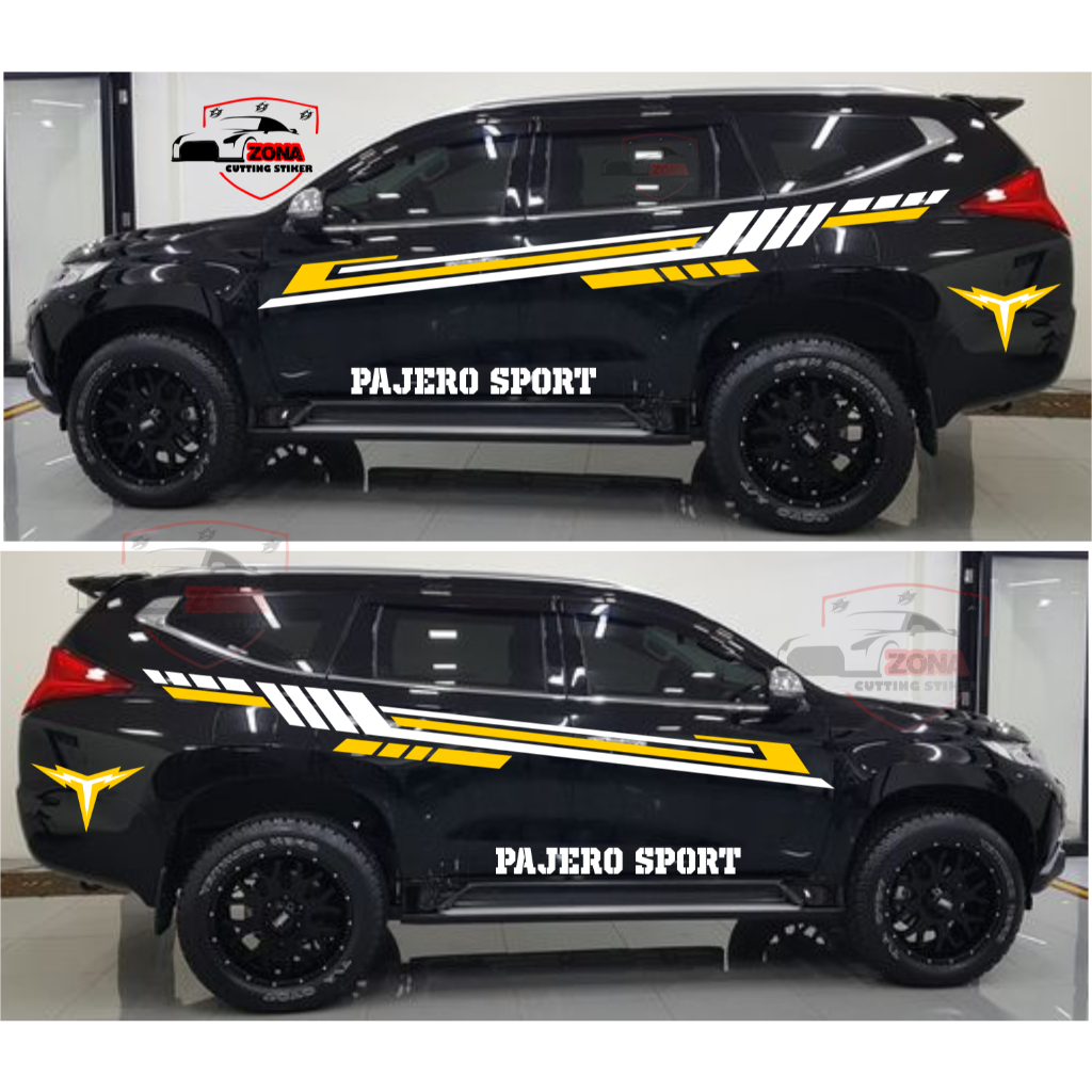 สติ๊กเกอร์ Pajero Sport อุปกรณ์เสริม Pajero Sport สติ๊กเกอร์ข้าง Pajero Sport รุ่นใหม่ล่าสุด 36