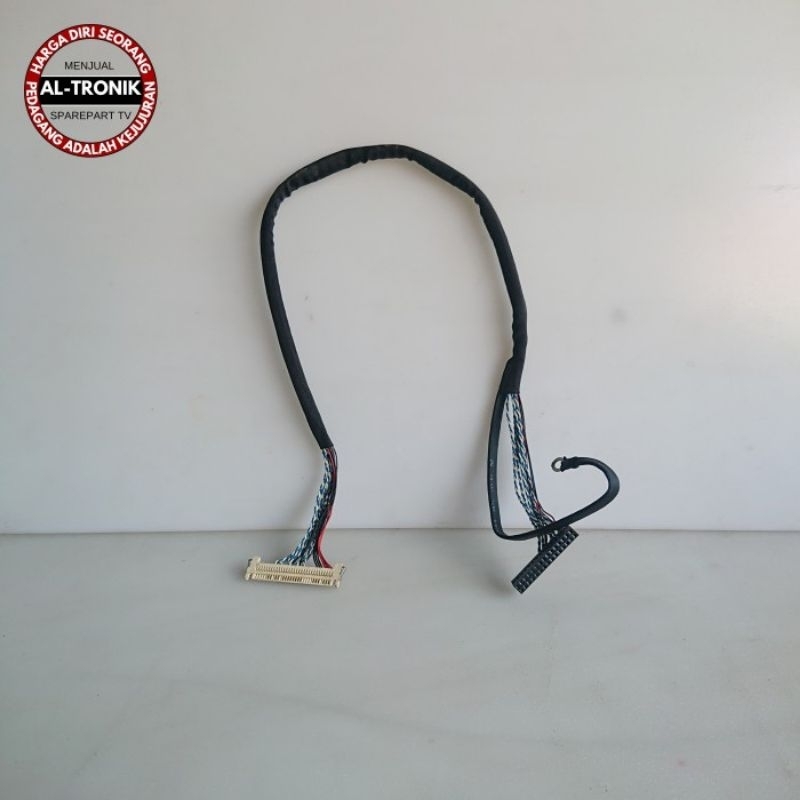 FLEXIBLE LVDS CABLE สําหรับ POLYTRON 24 นิ้ว LED TV ประเภท PLD 24D552 FLEXIBLE POLITRON PLD24D552