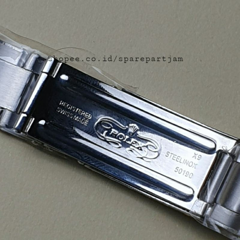 Rolex Link Curve All Stainles Steel Bracelet Chain Strap 19mm/20mm
