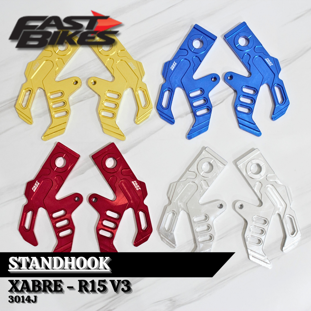 Xabre Fastbikes ปรับโซ่ Standhook Full Cnc ปรับโซ่และ Paddock R15 v3 Xabre