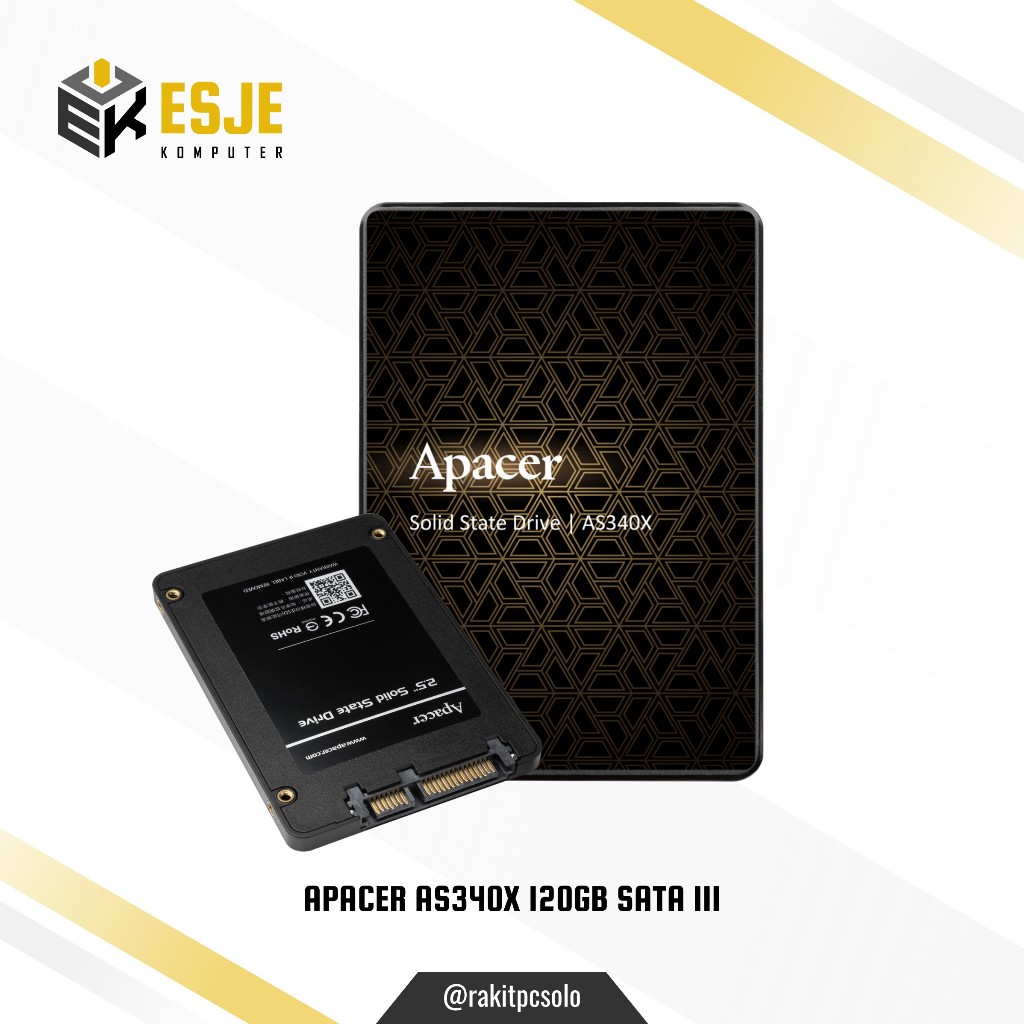 Apacer AS340X 120GB SATA III I 6.0 Gb/s 2.5" อย่างเป็นทางการ | Ssd 120GB