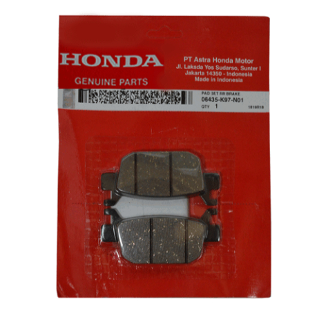 ผ้าเบรค (Pad Set RR Brake) – PCX 150 K97 & PCX Hybrid (06435K97N01)