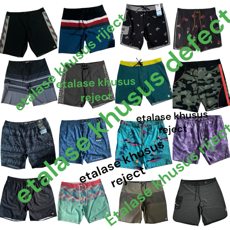 Boardshort QS ORI REJECT คุ้มใช้ 30,32,34,36,38,40,42 S,M,L,XL