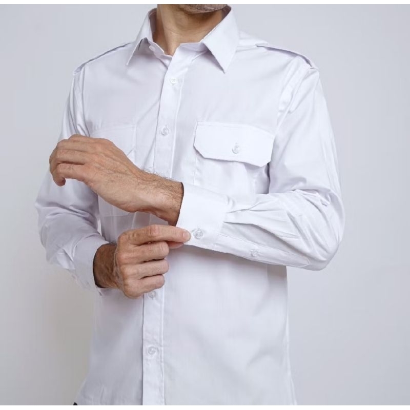 PNS, PDH, P3k WHITE LONG-SLEEVED CLOTHES