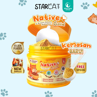 SC Olive Care Native+ Gold Vitamin Kucing Golden Powder Gemuk Bulu Lebat Penambah Nafsu Makan Gembul