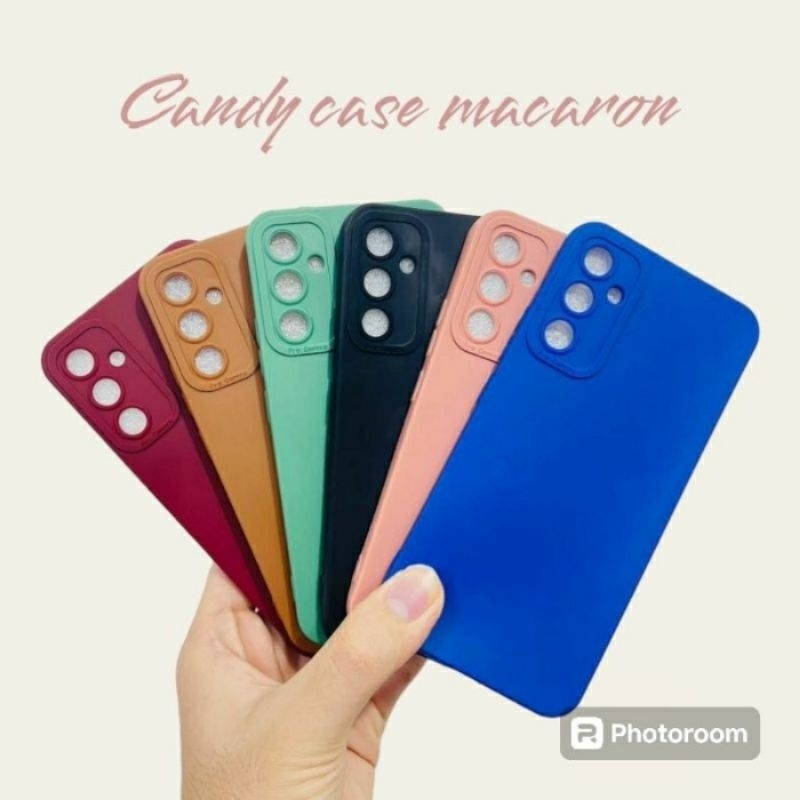 (01) FANCY STYLE CASE สําหรับ SAMSUNG A16 5G - MACAROON CASE SERIES