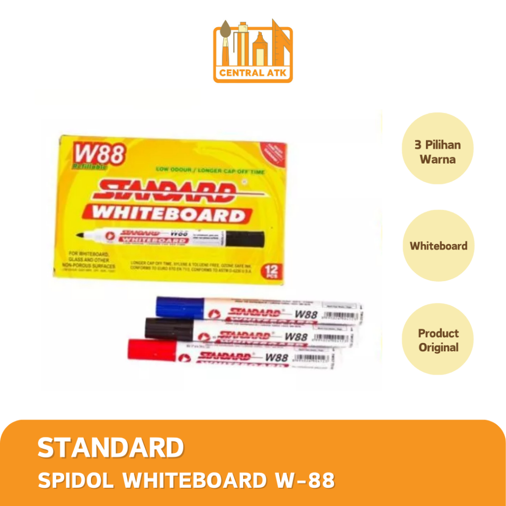 STANDARD WHITEBOARD MARKER W-88 (1 ชิ้น)
