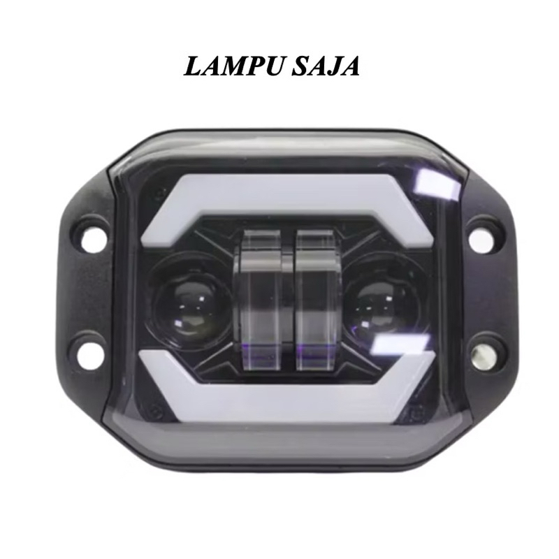 ไฟหน้า LED/ฝาครอบไฟ Daymeker 2 LENS/3 LENS สว่างมาก KLX/CRF/WRR ราคา ถูกที่สุด ดีลบีเคเค แกลเลอรีภาพที่ 3