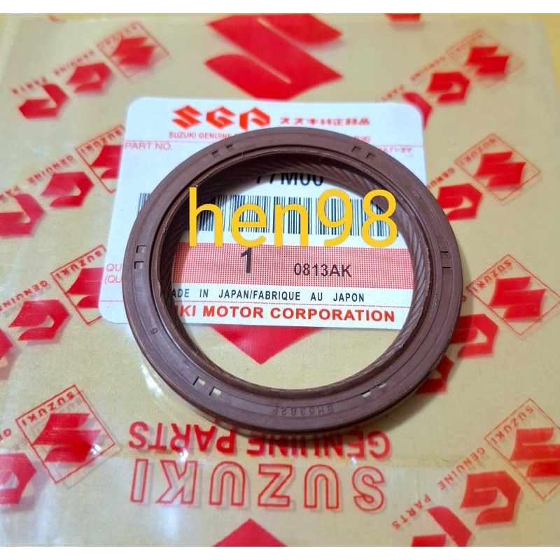 FRONT TIMING CRANK SEAL KARIMUN ESTILO 3 CILYNDER WAGON R 1.0 SPLASH 1.0 CEELIO K10B