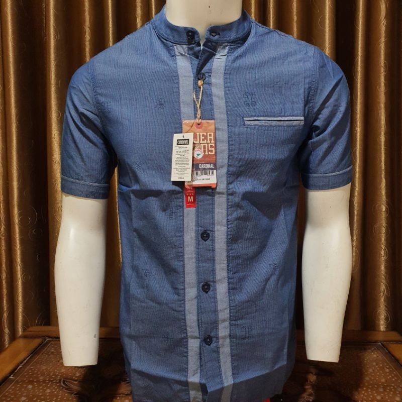 Kemeja Cardinal Jeans Premium Mens Koko Shirt