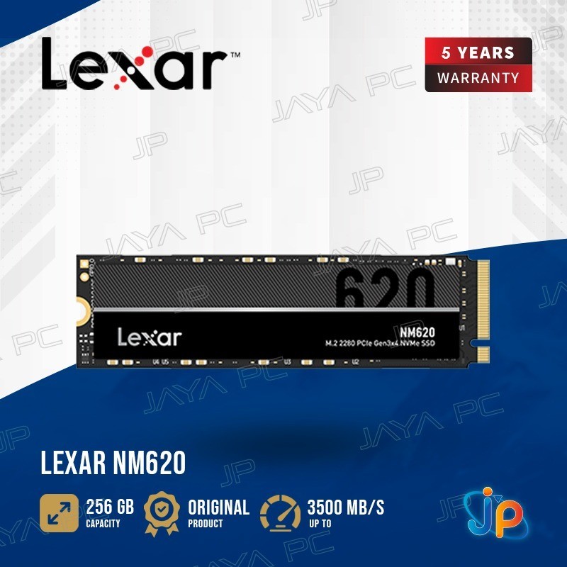 Lexar NM620 M.2 Pcie Gen3 Nvme 2280 256GB - SSD NM 620 M2 256 GB