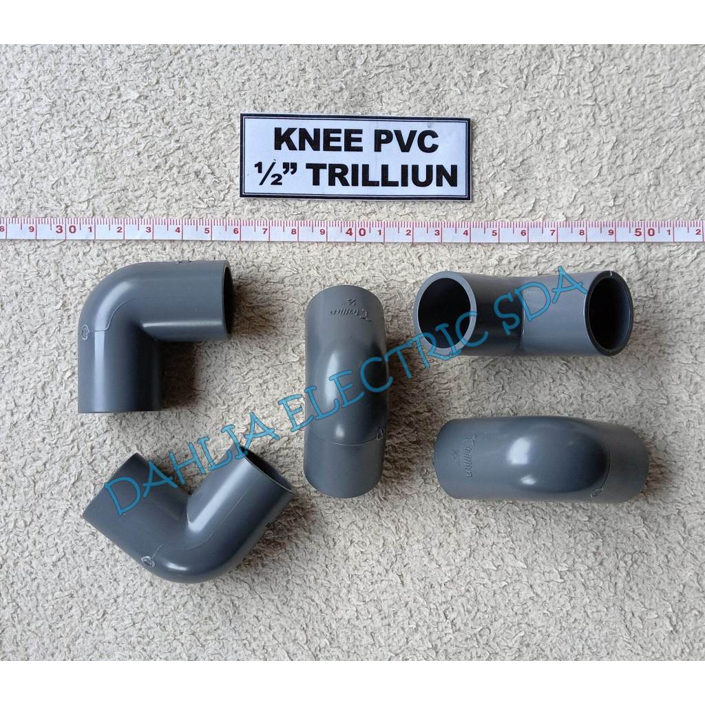 KNEE PVC 1/2 นิ้ว TRILLION