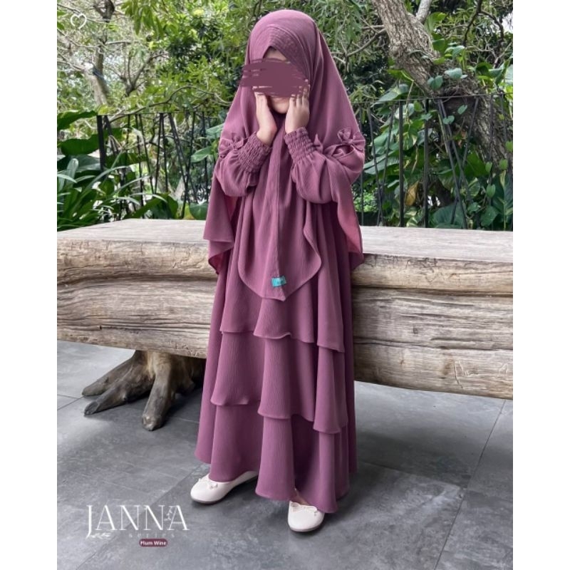 JANNA GAMIS SET SERIES โดย MAHIRA INDONESIA