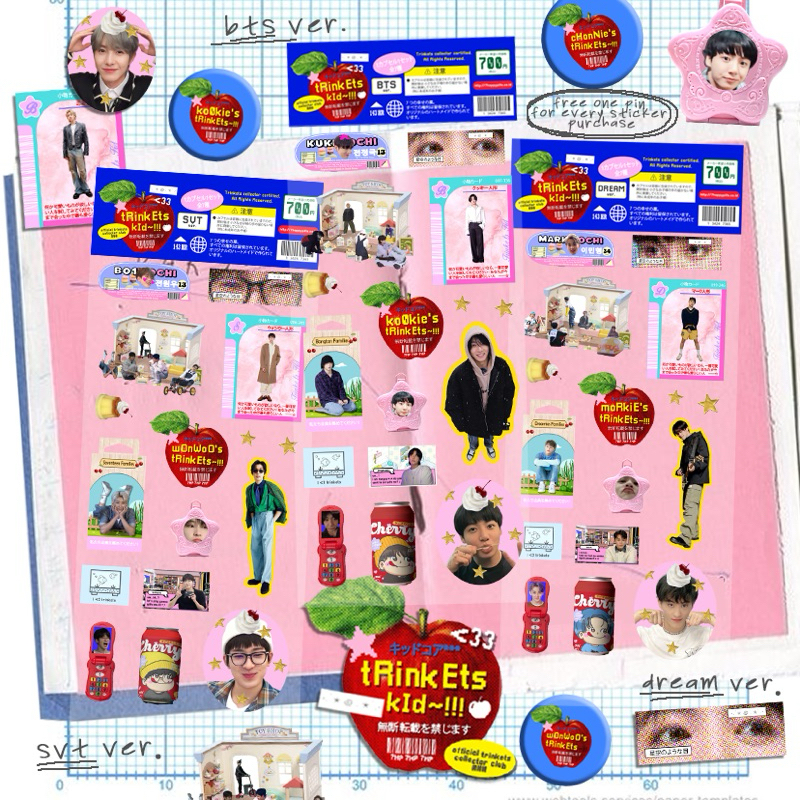 TRinkEts kId~!! สติ๊กเกอร์