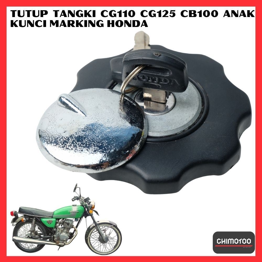 Honda Cg110 Cg 110 Cg125 Cg 125 Cb100 Cb 100 ฝาถัง Honda กุญแจทําเครื่องหมาย
