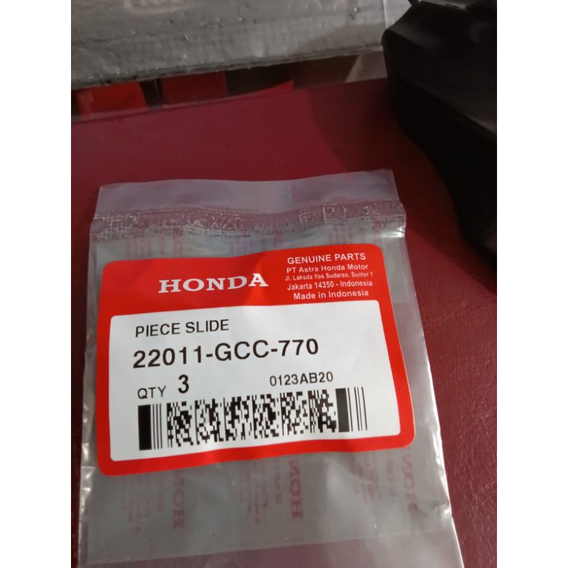 ชิ้นชุดสไลด์ Beat Type 22011-GCC-770 Honda