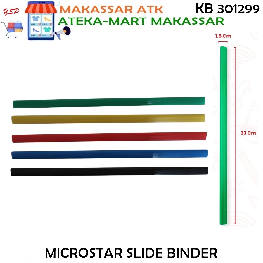 [1 ชิ้น] Microstar SLIDE BINDER MAKALAH VOLUME