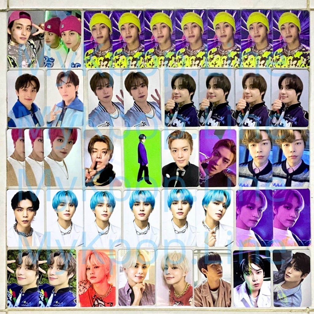 Photocard NCT 127 อัลบั้ม MD NCIT Day Night The Link 2Baddies POB Selca Nature Republic Natrep Mark 