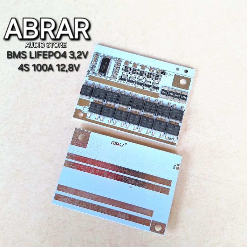 BMS LIFEPO4 3.2V 4S 100A 12.7V