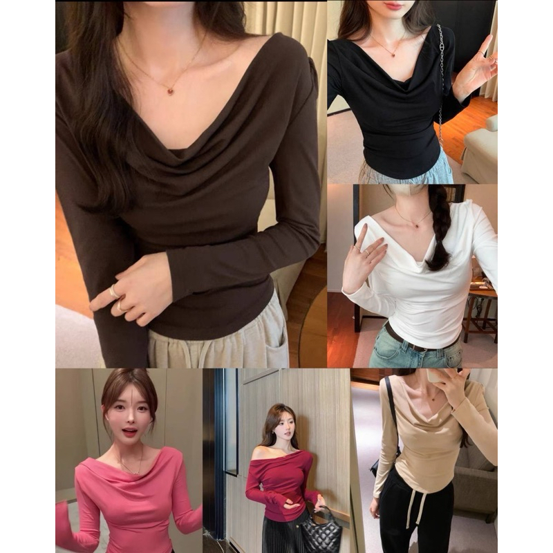 นําเข้า BLOUSE TOP 2429