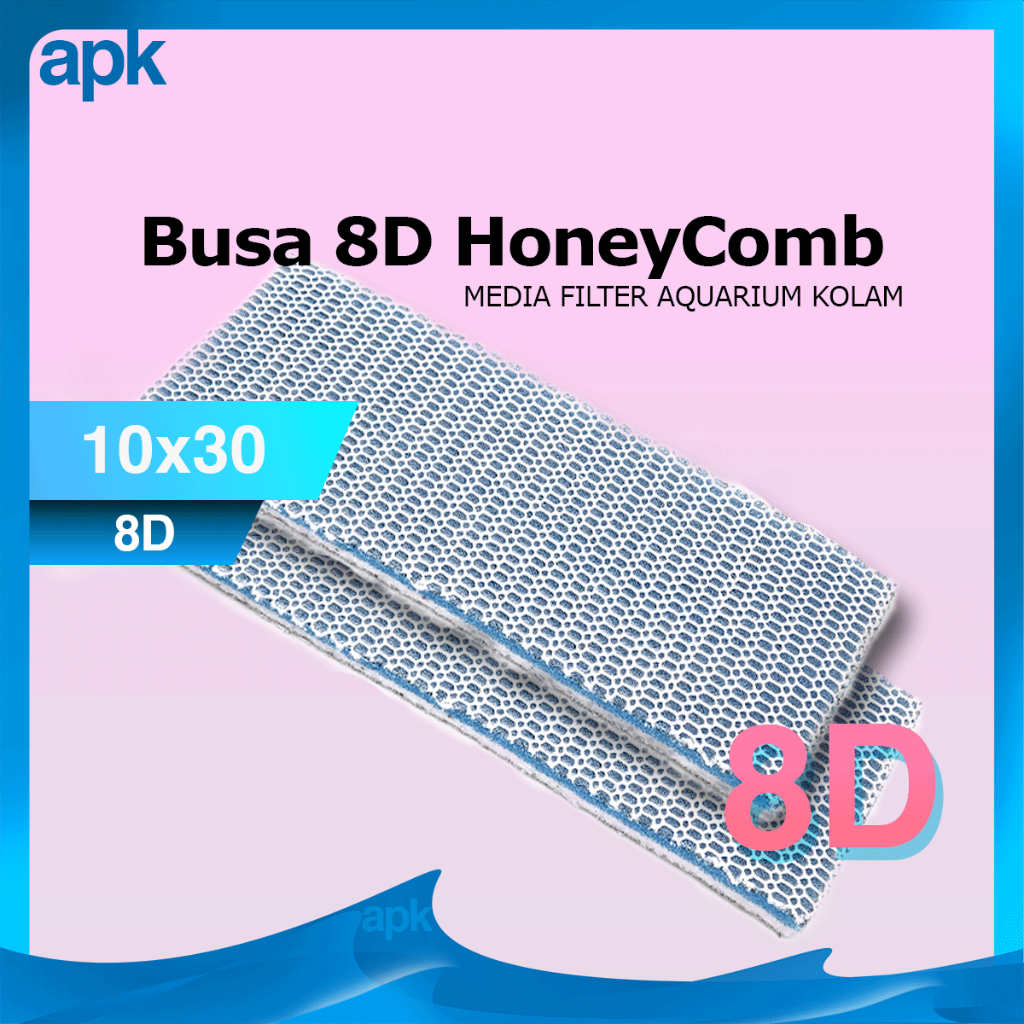 8D Foam AMARA Honeycomb Nano Media Filter Aquarium Pond