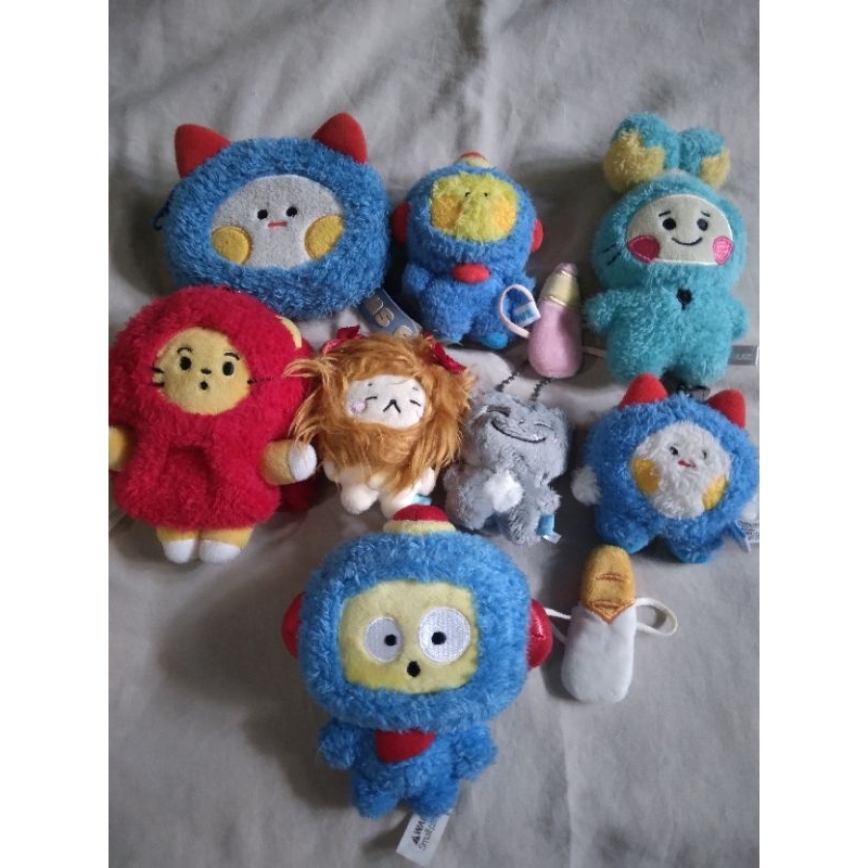 TRUZ BC KR HIKUN LAWOO YEDEE WOOPPY FUNNY TREASURE GGALANG KEYRING JJEONG-GUE SITTING DOL MATETSU FL