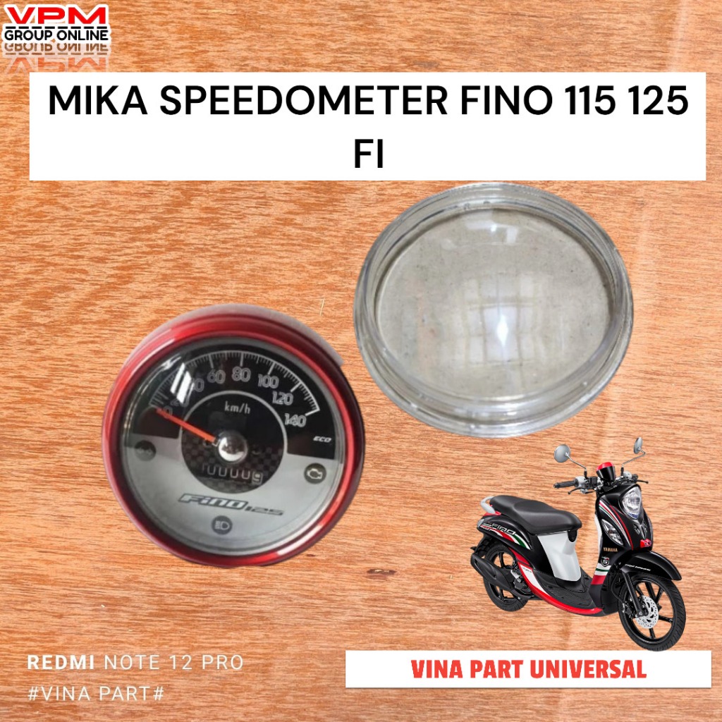 Mica มาตรวัดความเร็วแก้ว กิโลเมตร yamaha fino fi 115cc fino fi 125cc