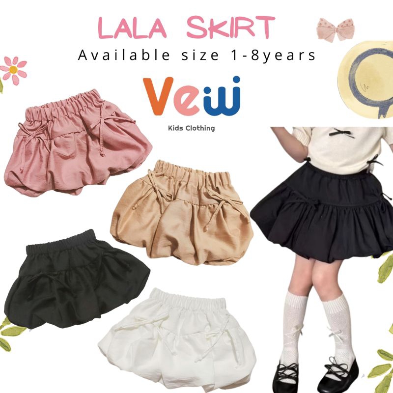 Milies - LALA SKIRT - กระโปรงบอลลูนของเด็กผู้หญิง| กระโปรงเด็กแฟชั่นเกาหลี