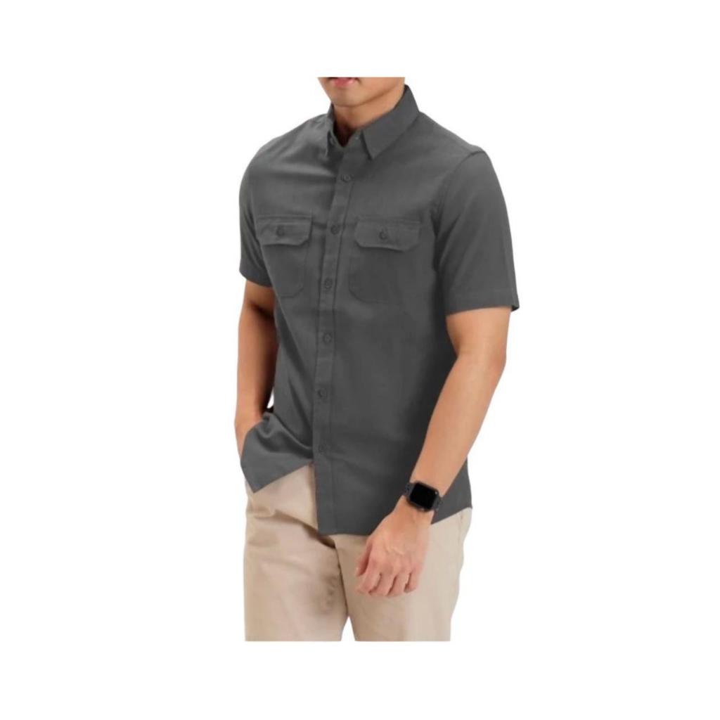 Kemeja 7 สีเสื้อ PDL MENS SHORT SLEEVES / เสื้อเจ้าหน้าที่ / HYLOS SLIMFIT BOYS SHIRT