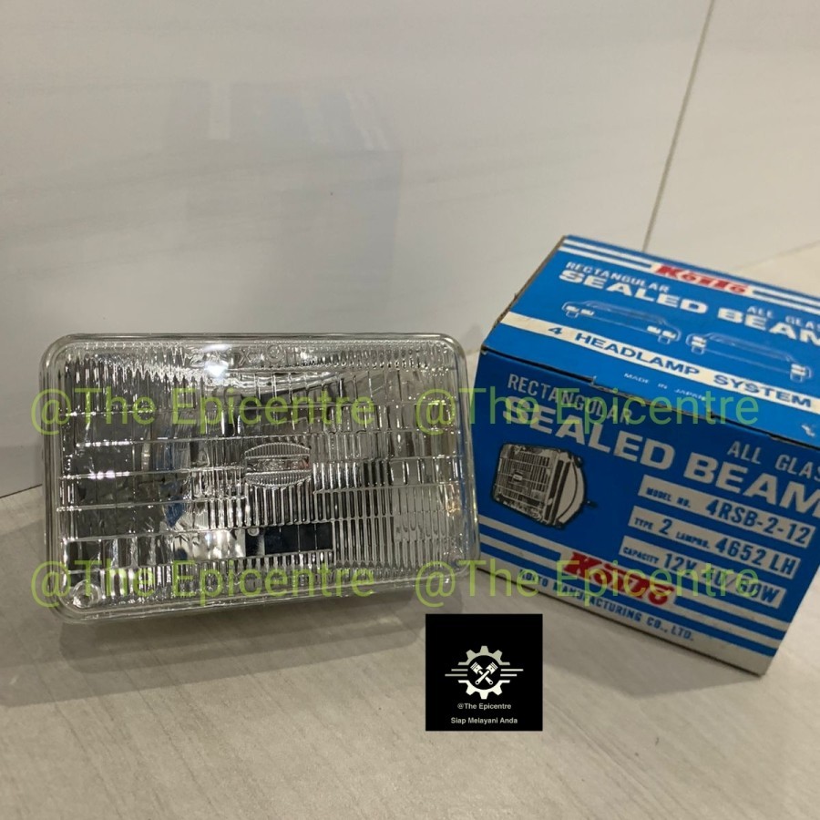 Original Koito Japan Sealed Beam 4552 12V 40/60 วัตต์ 3 ขา