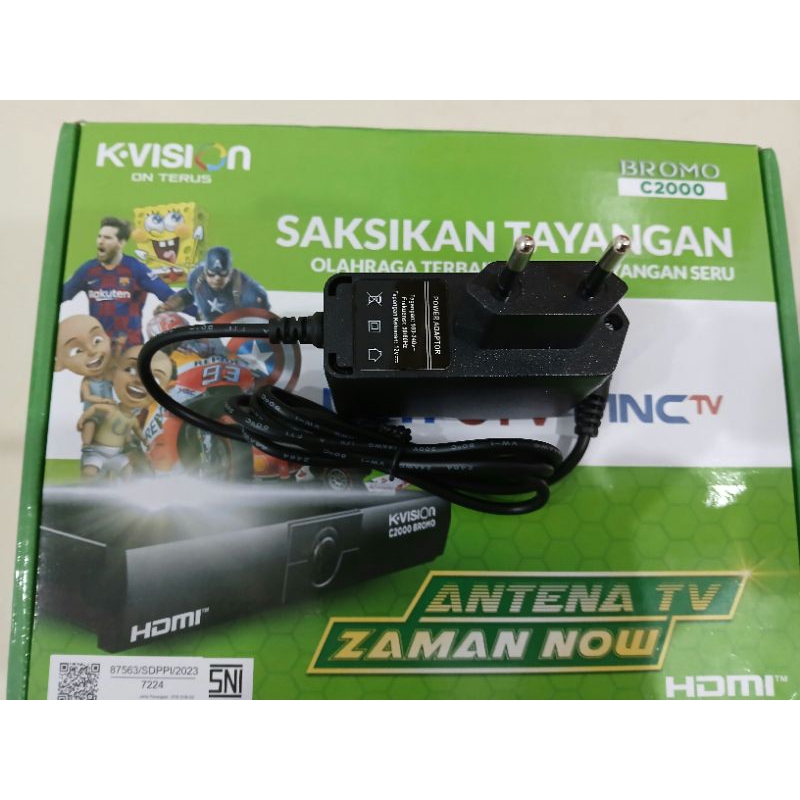 อะแดปเตอร์แท้ K-Vision Bromo C2000 K2000 12V 1a