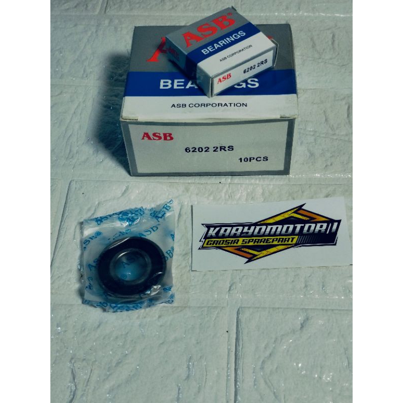 Lakher 6202-2RS/bearing / bearing ASB 6202-2RS/ ล้อมอเตอร์ไซค์ lakher