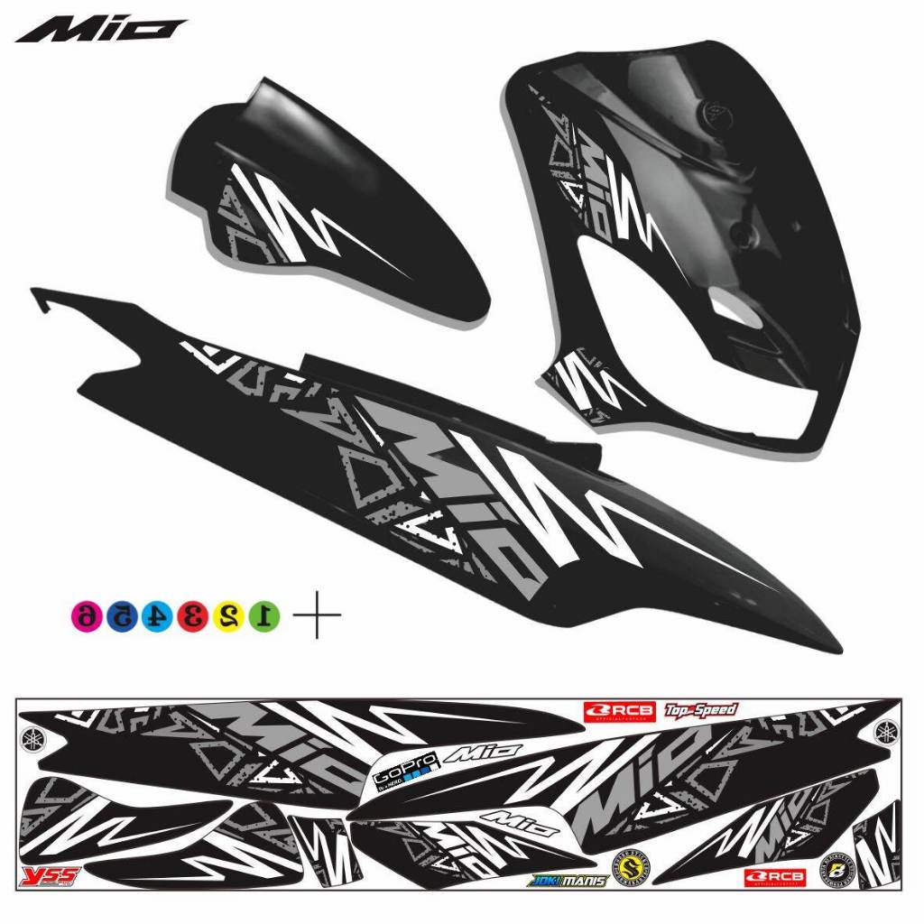 MIO STRIPING VARIATION THAILAND MIO ALL OLD