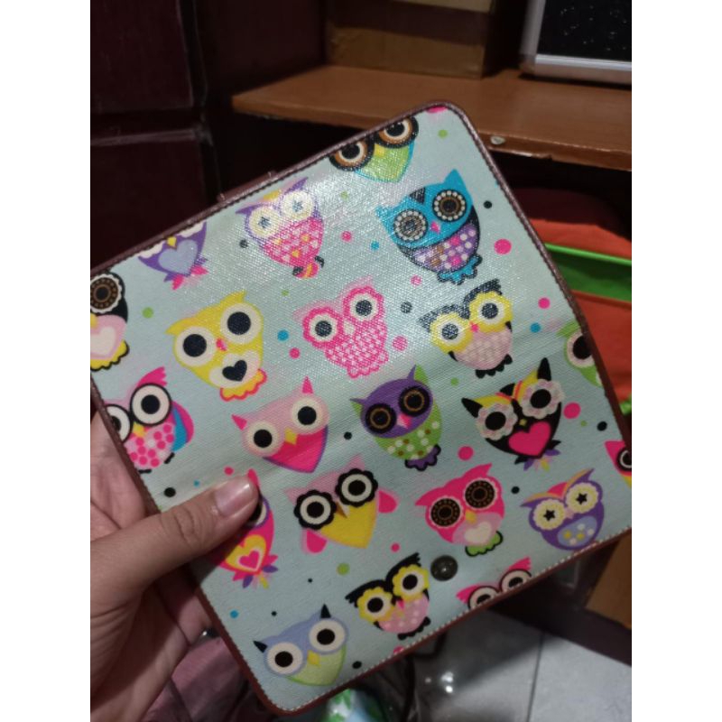 PRELOVED กระเป๋าสตางค์ใบยาวผู้หญิง BROWN CABS/PLANET OCEAN/HANDMADE/HOUSE COLOR