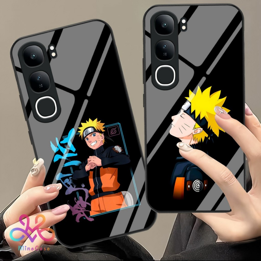 {Q98} VIVO V40 LITE Glossy Glass Softcase - VIVO V40 LITE HP Casing