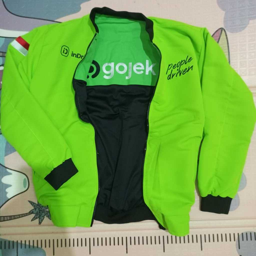 GOJEK INDRIVE REVERSIBLE JACKET// GOJEK INDRIVE CHAMELEON JACKET// GOJEK VS INDRIVE JACKET
